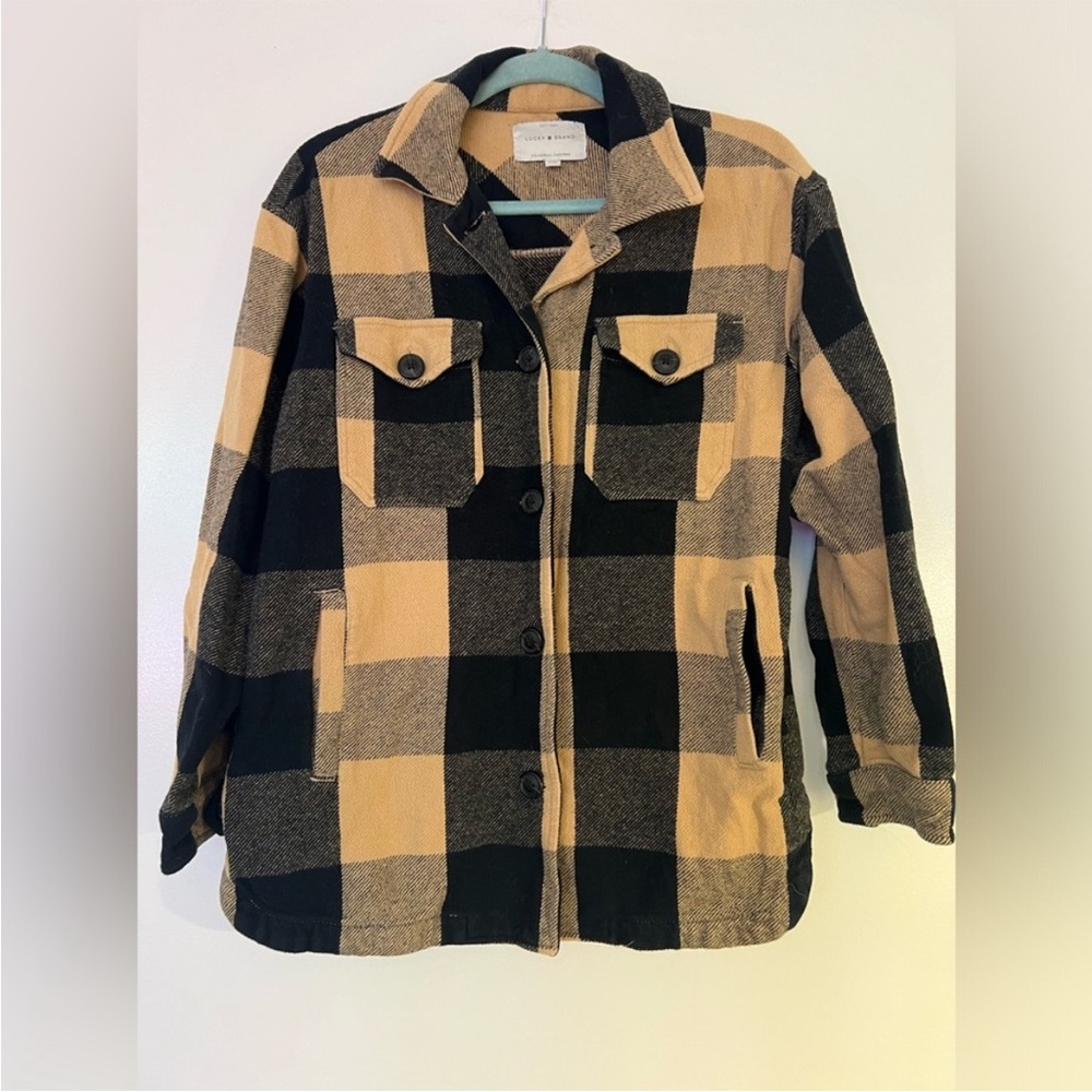 Lucky Brand Oversized Flannel Size XS